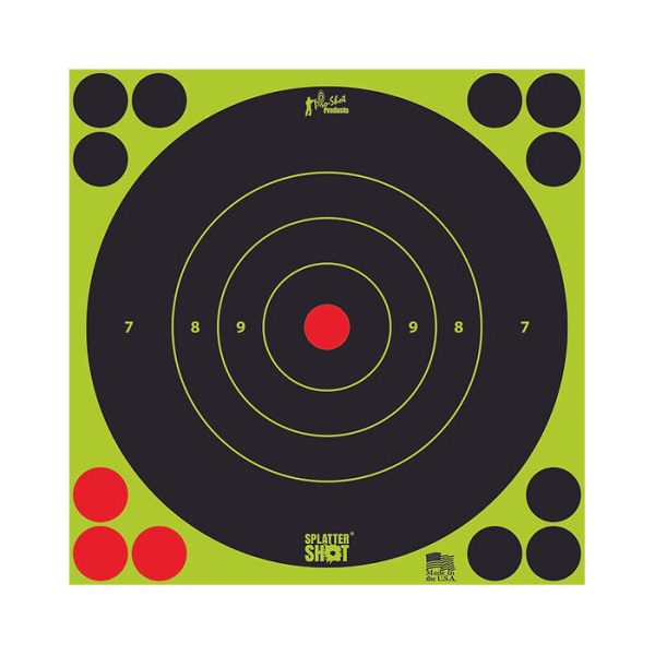 Pro-Shot SplatterShot Bullseye Target Pack of 60