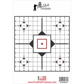 Pro-Shot Sight In Target Pack of 6