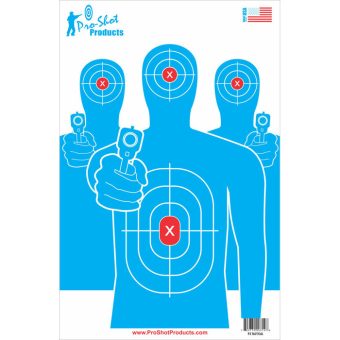 Pro-Shot Tactical Target Pack of 6