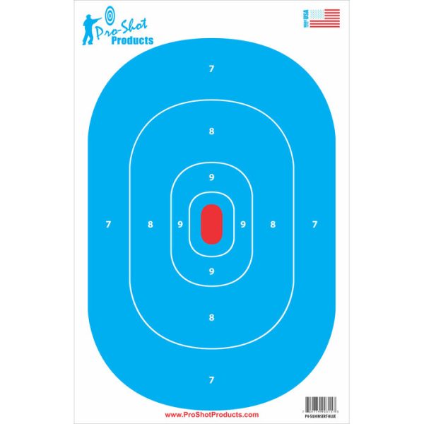 Pro-Shot Silhouette Target Pack of 6