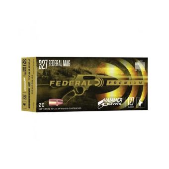 Federal Premium HammerDown 327 Federal Magnum Bonded Hollow Point 127 Grain Box of 20
