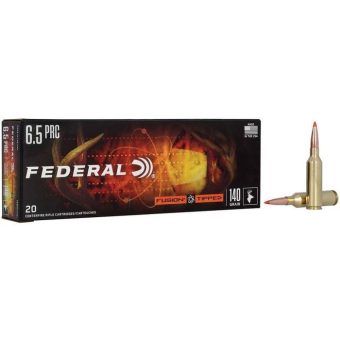 Federal Premium Fusion  6.5 PRC Polymer Tipped 140 Grain Box of 20