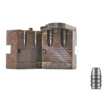 Lyman Bullet Mold ##257420 2-Cavity 25 Caliber (.258 Diameter) 65 Grains Flat Nose