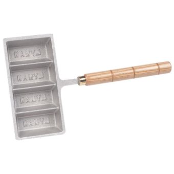 Lyman Lead Ingot Mold with Handle 4-Cavity