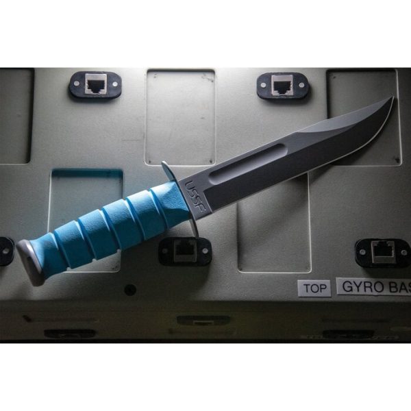 KA-BAR USSF Space-Bar Fixed Blade Knife 7" Clip Point Plain Edge