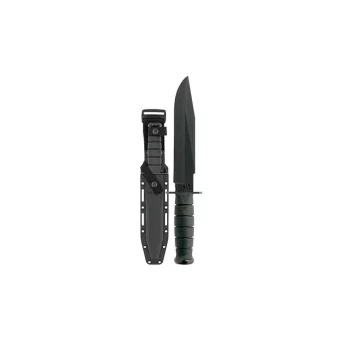 KA-BAR Fighter Fixed Blade Knife 8" Clip Point Plain Edge