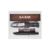 KA-BAR Fighter Fixed Blade Knife 8" Clip Point Plain Edge - Image 2