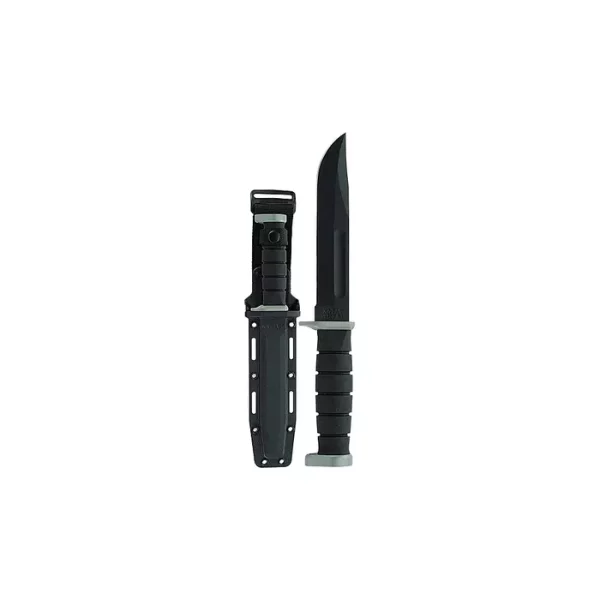 KA-BAR D2 Extreme Fighting/Utility Fixed Blade Knife 7" Clip Point Plain Edge