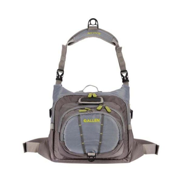 Allen Boulder Creek Fly Fishing Chest Pack Gray