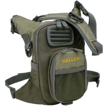 Allen Fall River Fly Fishing Chest Pack Olive