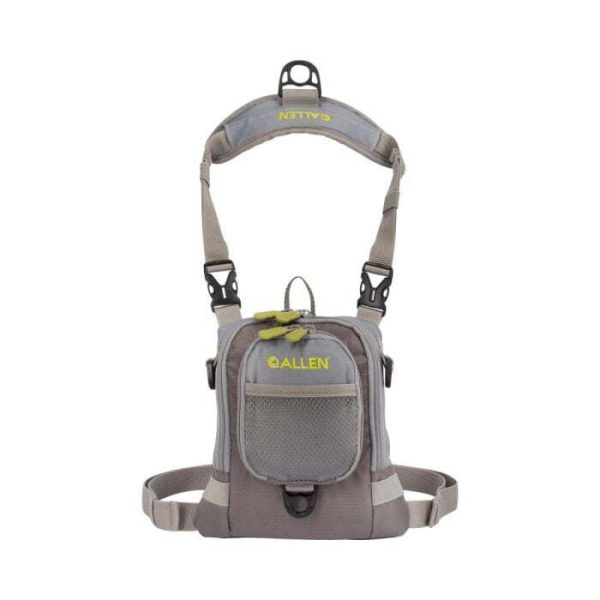 Allen Bear Creek Micro Fly Fishing Chest Pack Gray