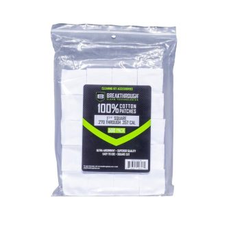 Allen Cotton Cleaning Patches 270 - 357 Caliber 1-3/4" Pack of 500