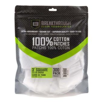 Allen Cotton Cleaning Patches 12 - 16 Guage 3" Pack of 300