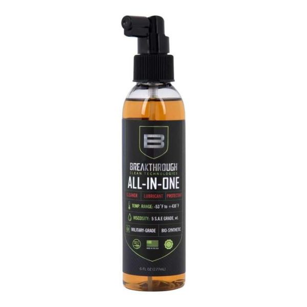 Breakthrough Clean Technologies Battle Born Bio-Synthetic All-In-One CLP Cleaner, Lubricant, Protectant 6oz Bottle