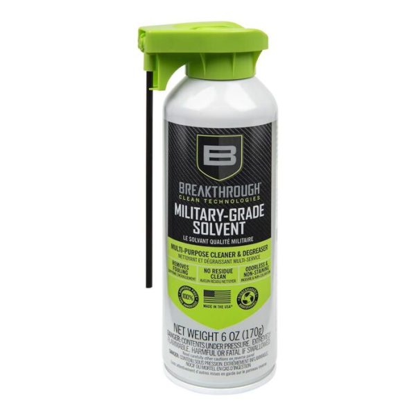 Breakthrough Clean Technologies Military Grade Solvent  6oz Aerosol