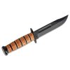 KA-BAR USMC Fighting Fixed Blade Knife 7" Clip Point Plain Edge - Image 2