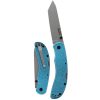 KA-BAR Corser Folding Knife 3.4" Tanto Light Blue Satin Blade - Image 3