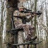 Hawk Hunting Helium Kickback LVL Hang On Treestand Aluminum - Image 2
