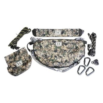 Hawk Hunting Helium Hammock Hunting Saddle Chaos Camo Pattern