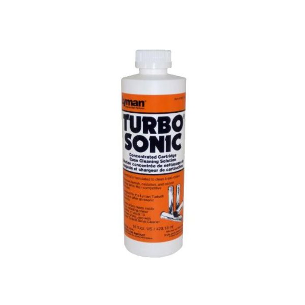 Lyman Turbo Sonic Case Cleaning Solution White/Orange 16 Liquid