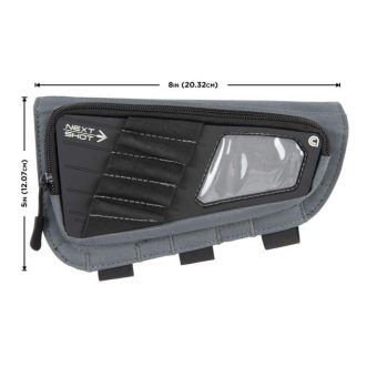 Allen Cody Buttstock Pouch Gray