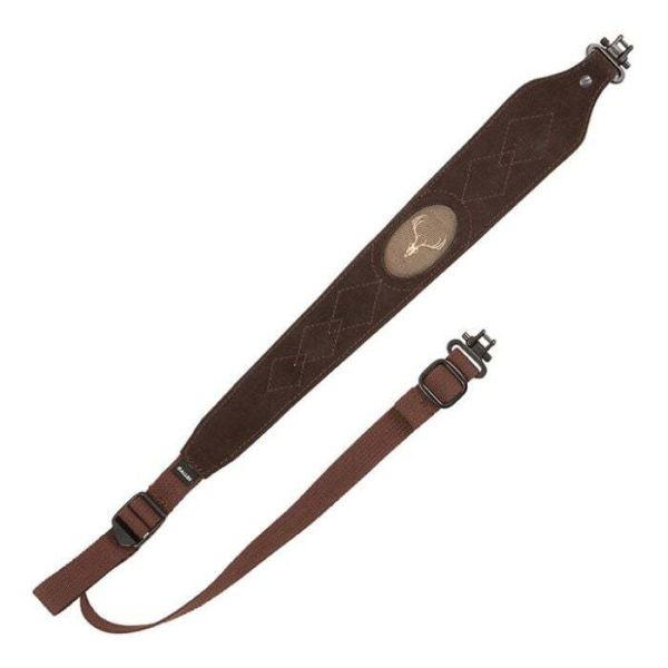 Allen Big Game Rifle Sling  Suede Leather Brown