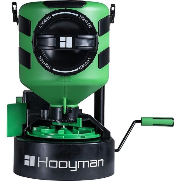 Hooyman Manual Seed Spreader Green/Black