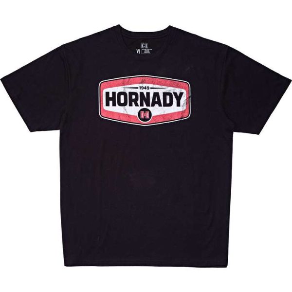 Hornady Hunt Men's T-Shirt Gray Cotton/Poly Blend MEDIUM