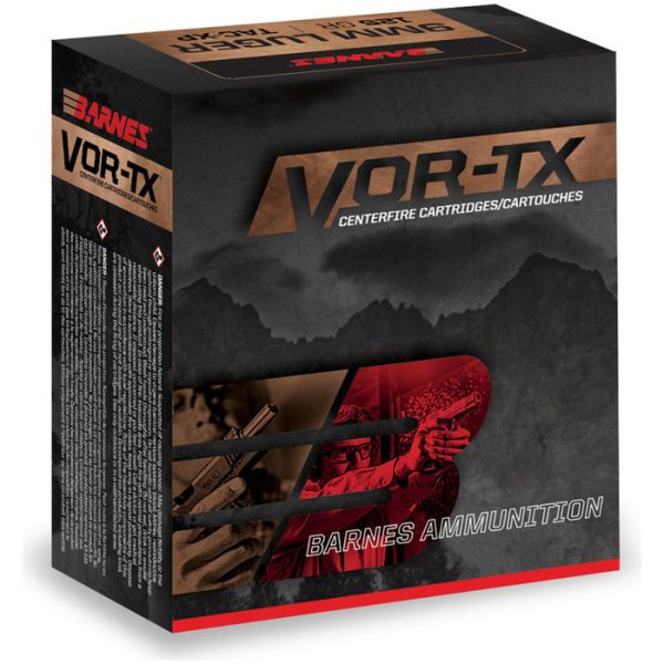 Barnes VOR-TX Ammunition 45 ACP Barnes XPB Solid Hollow Point 185 Grain Box of 20