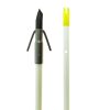 Muzzy Classic Fiberglass Bowfishing Arrow with Gar Point White 32" - Image 2