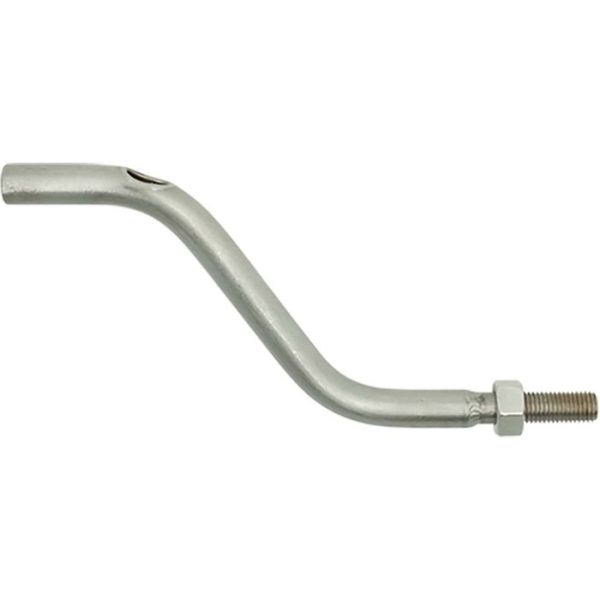 Muzzy Stainless Steel Shoot-Through Rod Silver