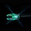 Nockturnal Universal Lighted Nock Blue & Green Strobing Pack of 3 - Image 5