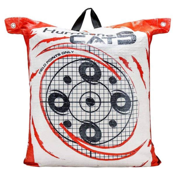 Hurricane High Energy Archery Bag Target White/Orange