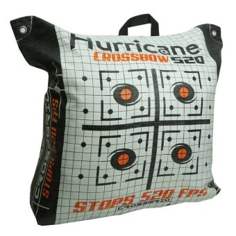 Hurricane Crossbow  Archery Bag Target Black and White