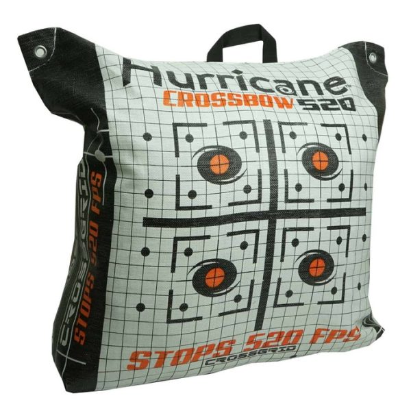 Hurricane Crossbow  Archery Bag Target Black and White