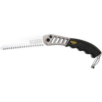 Wicked Tough Tree Gear Hand Saw 7" Blade Black 14.12" Overall Length