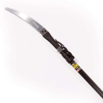 Wicked Tough Tree Gear Pole Saw 11" Blade Gray 120" Overall Length