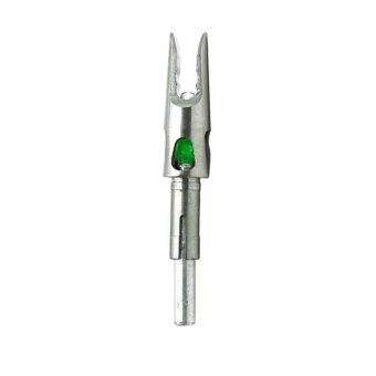Axe Lit Crossbow Nock Green Pack of 3