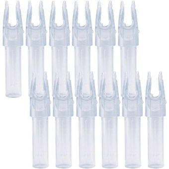 Carbon Express Launchpad Nock Clear (.203 Diameter) Pack of 12