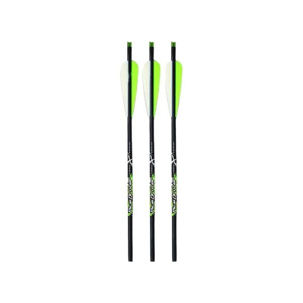 Carbon Express Piledriver Carbon Crossbow Bolts With Lighted Nock 20" Pack of 3