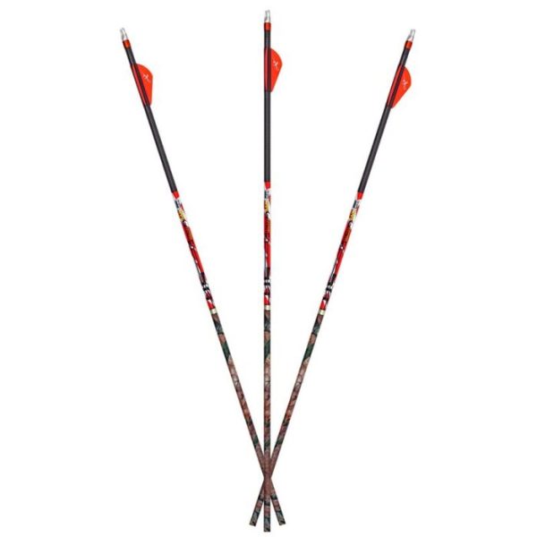 Carbon Express D-Stroyer MX Hunter Carbon Arrows 400 Spine 32" Pack of 6