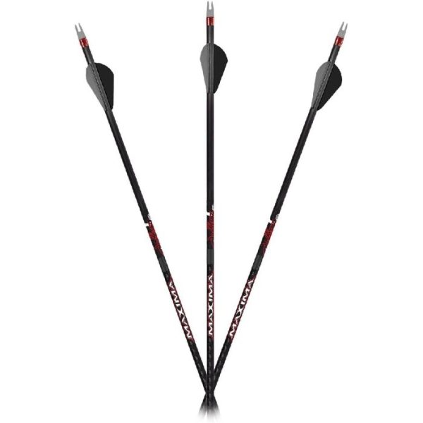 Carbon Express Maxima Sable RZ Selects Carbon Arrows 400 Spine 32" Pack of 12
