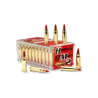 Hornady Ammunition 17 Mach 2 (HM2) 15.5 Grain NTX Polymer Tip Box of 50