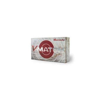 Hornady V-Match Ammunition 6mm ARC 80 Grain ELD-VT Polymer Tip Box of 20