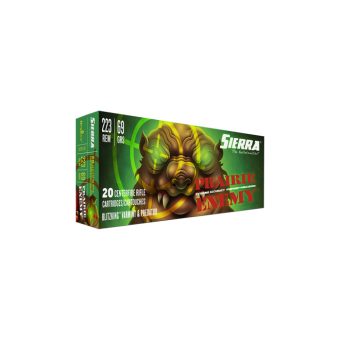 Sierra Ammunition 223 Remington 69 Grain BlitzKing Flat Based Spitzer Box of 20