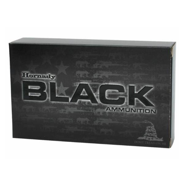 Hornady Black Ammunition 5.56x45mm NATO 75 Grain Interlock Soft Point Box of 20