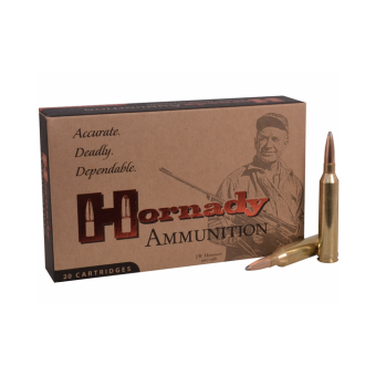 Hornady  Interlock Ammunition 264 Winchester Magnum 140 Grain Interlock Soft Point Box of 20