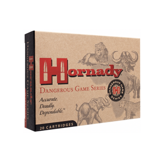 Hornady Dangerous Game Ammunition 416 Ruger 400 Grain DGS Jacketed Flat Nose Box of 20