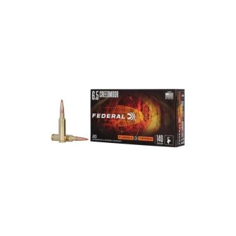 Federal Premium  Fusion Ammunition 6.5 Creedmoor 140 Grain Polymer Tip Box of 20