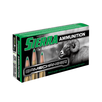 Sierra Game Changer Ammunition 270 Winchester 140 Grain Tipped Game King Spitzer Boat Tail Box of 20